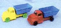 two Dump Trucks