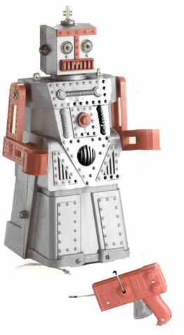Robert the Robot cutout photo