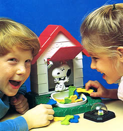 Snoopy Snack Attack closeup