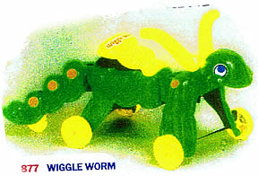 Wiggle Worm ride on